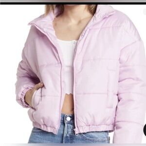 Abound Pink Puffer Jacket